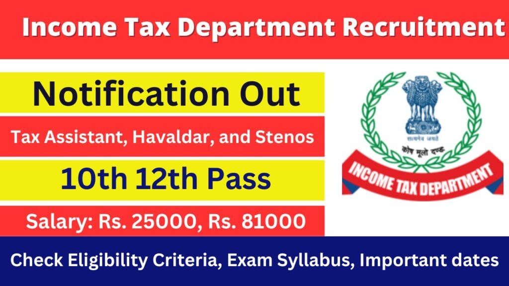 Income-Tax-Department-Recruitment-2024