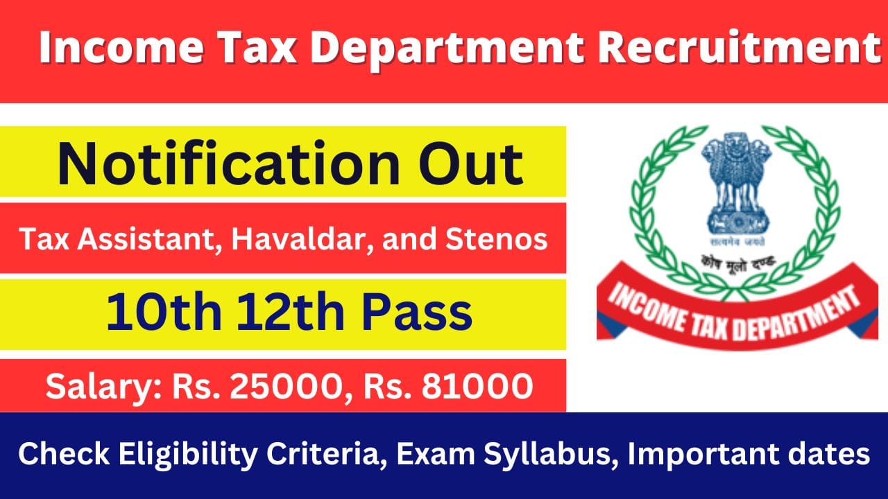 Income-Tax-Department-Recruitment-2024