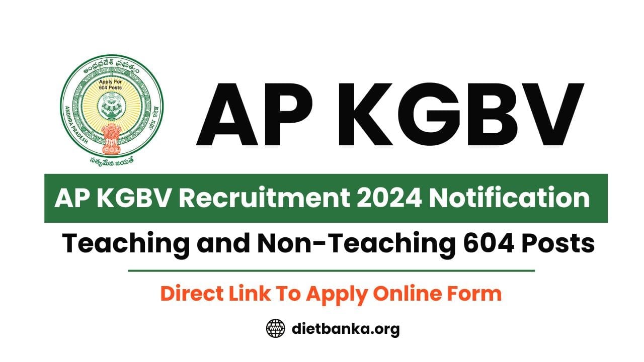 AP KGBV Recruitment 2024 Notification