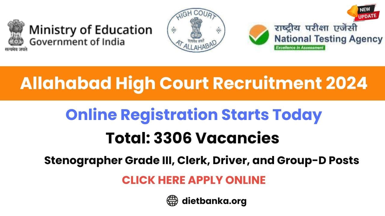 Allahabad High Court Recruitment 2024