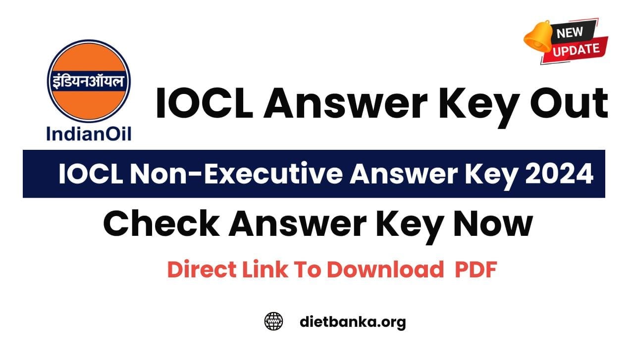 IOCL Non-Executive Answer Key 2024
