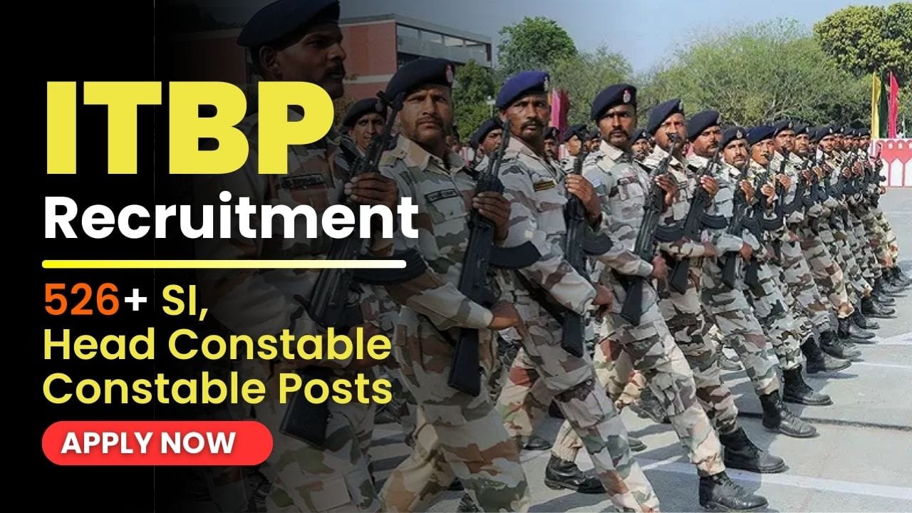 ITBP Telecom Recruitment 2024