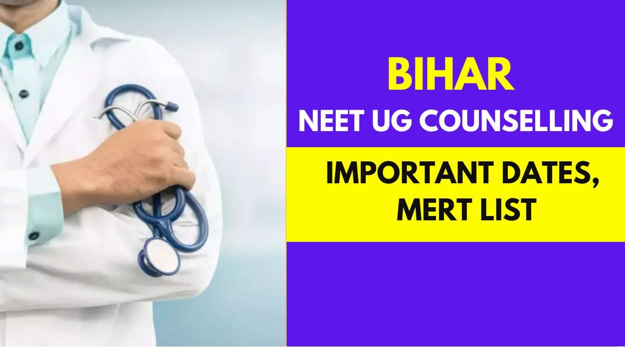 Bihar NEET UG Counselling