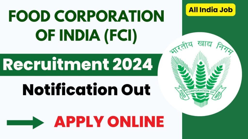 FCI Recruitment 2024