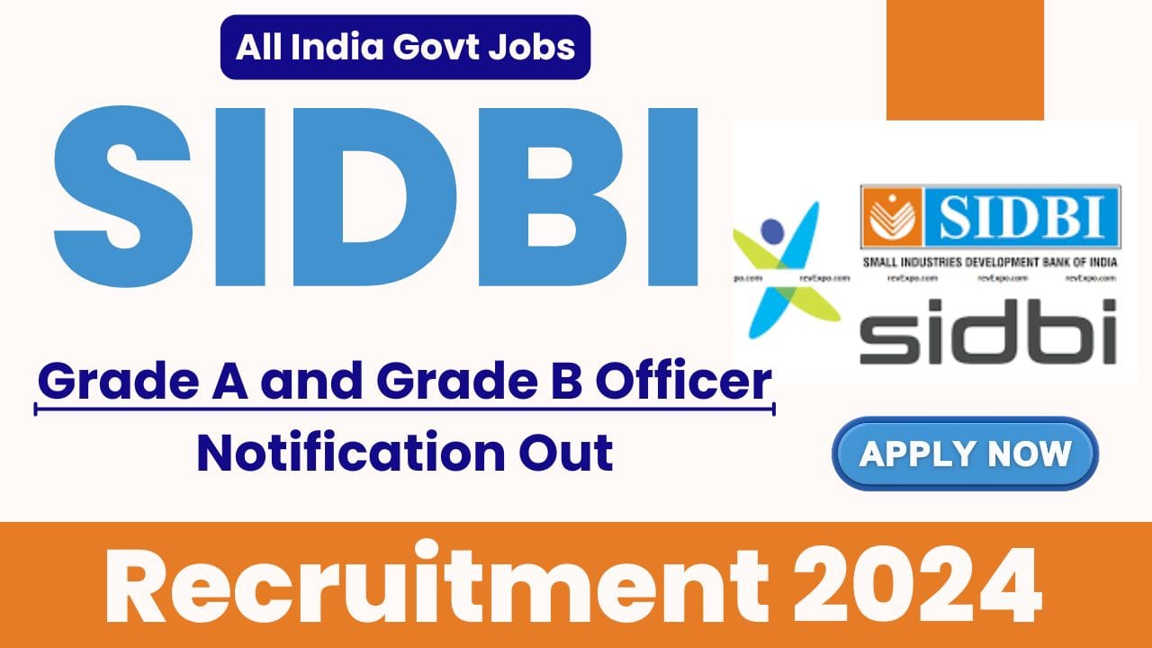 SIDBI recruitment 2024