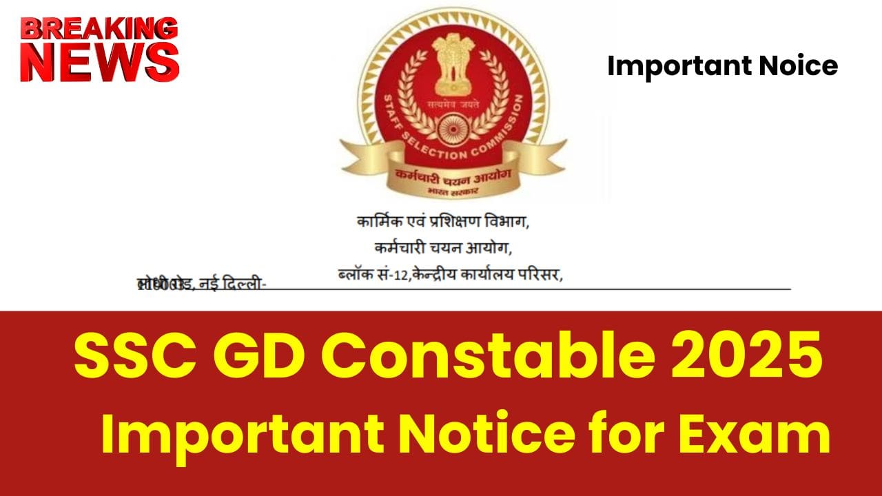 SSC GD Constable 2025