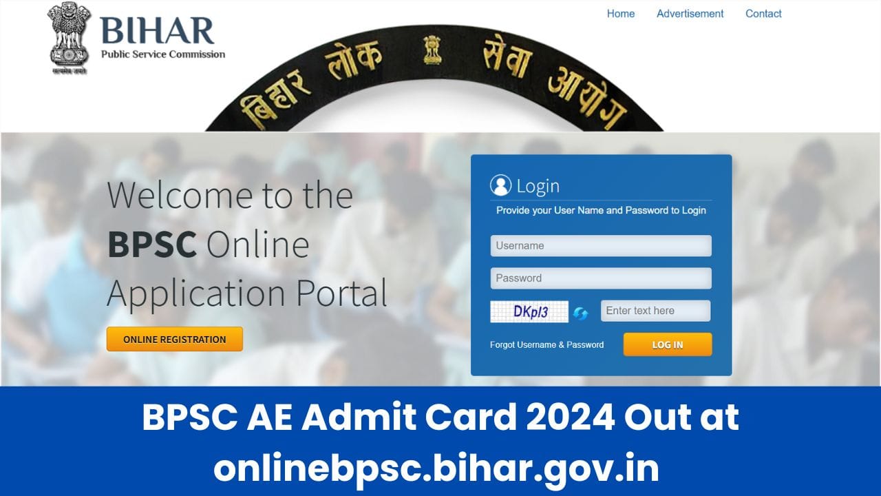 BPSC AE Admit Card 2024