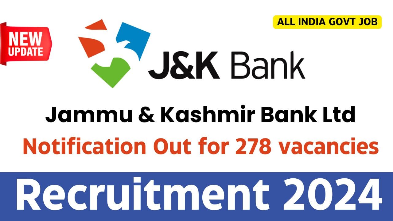 JK Bank Apprentice Recruitment 2024