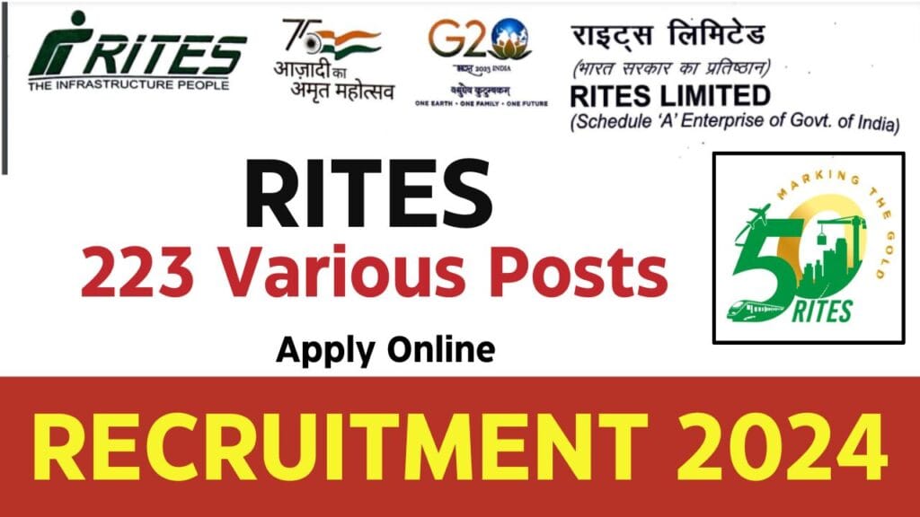 RITES Recruitment 2024