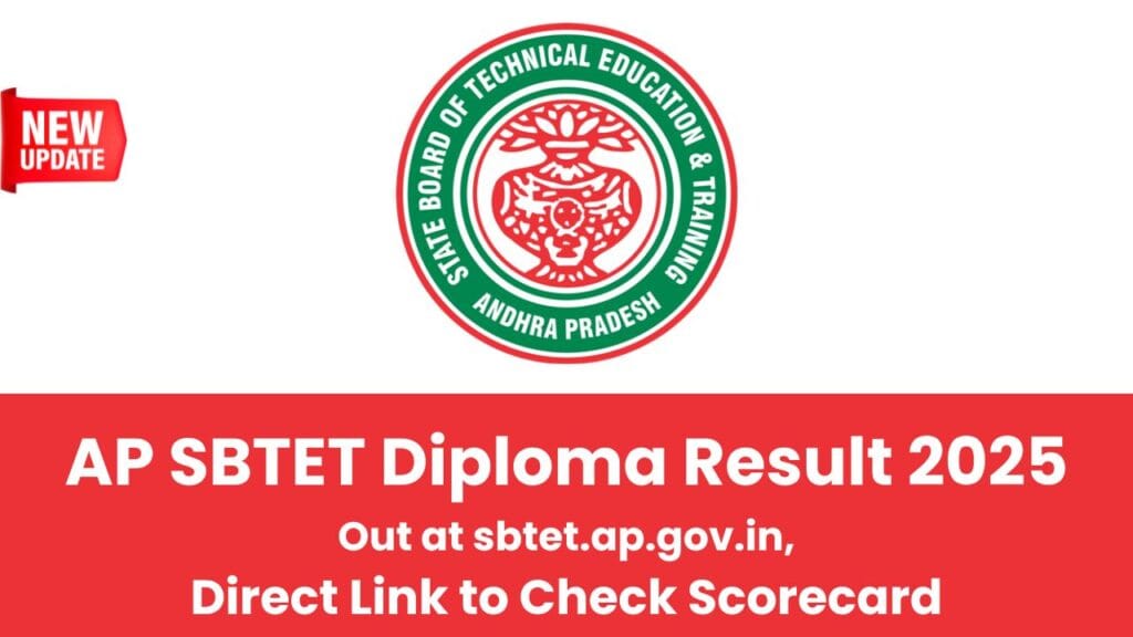AP SBTET Diploma Result 2025
